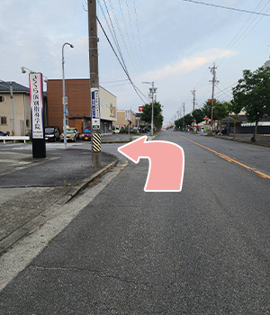 安城市(米津橋)方面から3