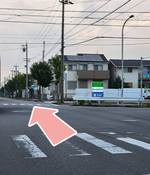 碧南市(上塚橋)方面から2