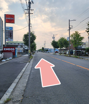 碧南市(上塚橋)方面から3